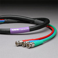 Canare RG6 3-Channel HD-SDI Video Snake Cable BNC-BNC 15 FT