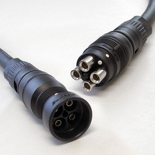 Canare 4K 4-Channel HD-SDI Video Cable DIN Male to DIN Female 2M