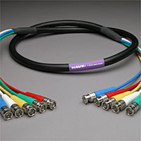 Canare Slim 5-Channel HD-SDI Video Snake BNC-BNC 5 FT