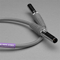 Canare RG59 Video Patch Cable, Standard Patch Plugs 1 FT