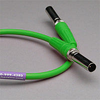 Canare RG59 Video Patch Cable, Standard Patch Plugs 4 FT