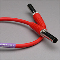 Canare RG59 Video Patch Cable, Standard Patch Plugs 4 FT