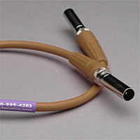 Canare RG59 Video Patch Cable, Standard Patch Plugs 1.5 FT