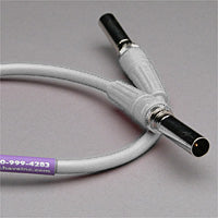 Canare RG59 Video Patch Cable, Standard Patch Plugs 25 FT