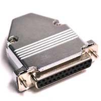 25Pin Dsub Solder Connector Female W/Hood