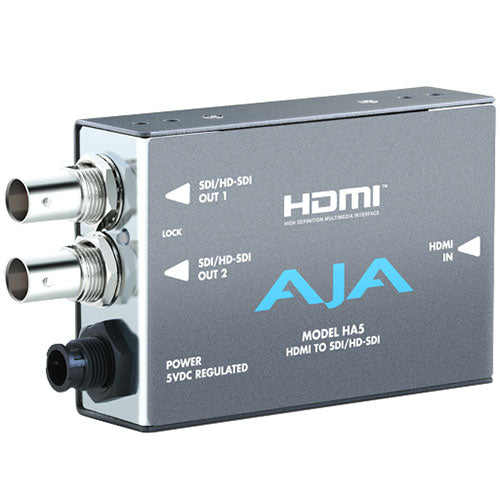 AJA HA5 HDMI to SD/HD-SDI Video and Audio Converter