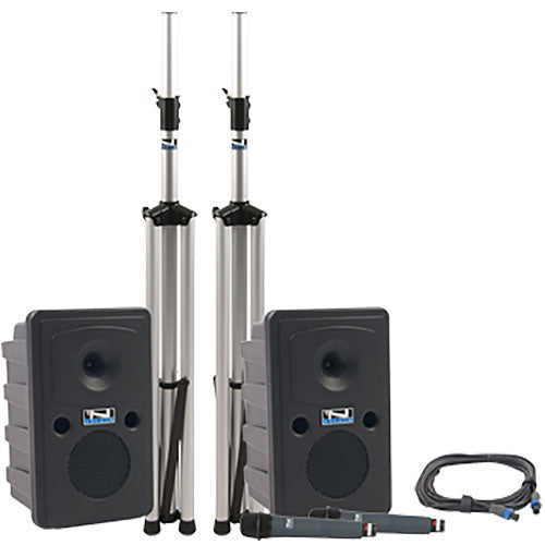 Anchor Audio GG-DP Go Getter Sound System Dual Package w/Bluetooth + CD/MP3 + 1 Wireless