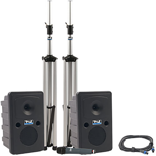Anchor Audio GG-DP Go Getter Sound System Dual Package w/Bluetooth + CD/MP3 + 1 Wireless