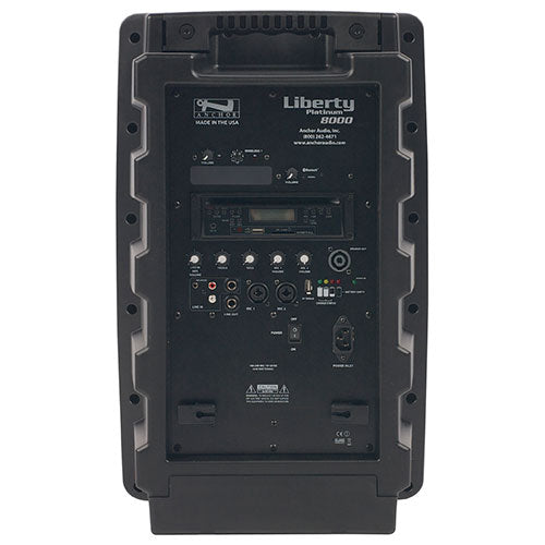 Anchor Audio LIB-8000CU1 Liberty Platinum Sound System w/ Bluetooth + CD/MP3 + 1 Wireless