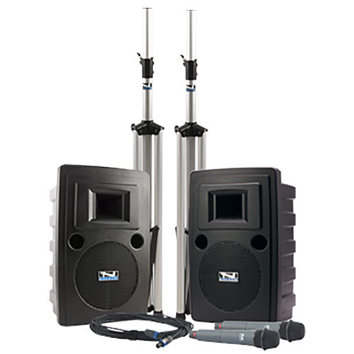 Anchor Audio LIB-DPDUAL Liberty Platinum Portable Sound System Deluxe Package Dual