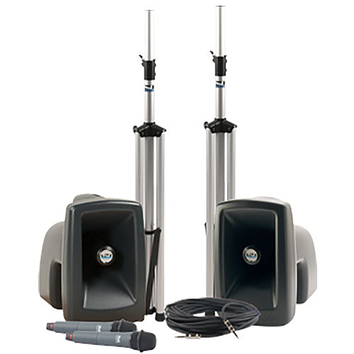 Anchor Audio MEGA-DPDUAL MegaVox Pro Public Address System Deluxe Package Dual