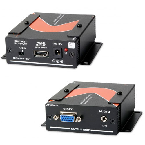 Atlona AT-HD420 HDMI to VGA or Component w/ Stereo Audio Converter