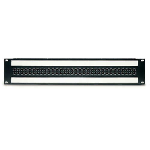 Audio Accessories 2x32 2RU Mid-Size Video Patchbay with ADC Normalled, Terminated Jacks