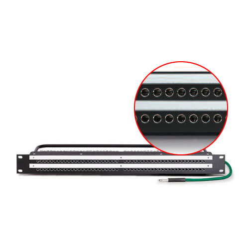 Audio Accessories 48P-12A/TYPE1 2x48 1RU Bantam/TT Panel w/Jacks Full Normal