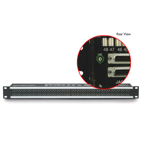 Audio Accessories WDBP-961-SH 2x48 1RU Shorti Patchbay Bantam TT to DB25