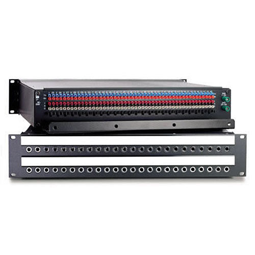 Audio Accessories 2x24x2RU 1/4" Long-Frame Audio to ADC QCP Punchdown, EO