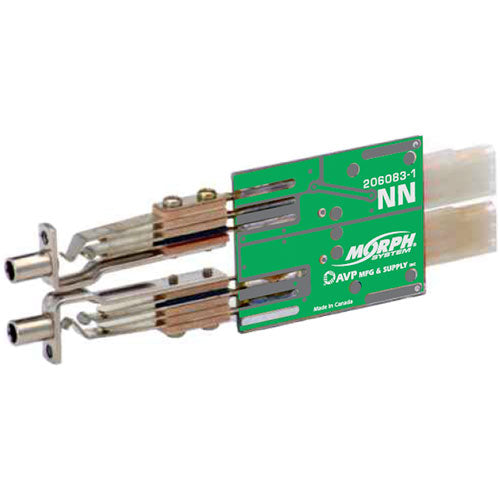 AVP Dual Bantam 3Pin Edac No Normal Green