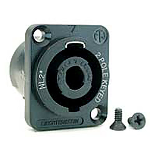 AVP 2 Pole Speakon Panel Mount Connector Kit
