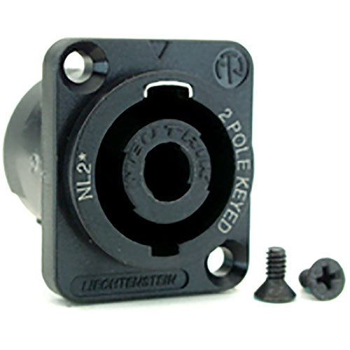 AVP XLR 3Pin Female Blk/Gold Panel Mount Kit