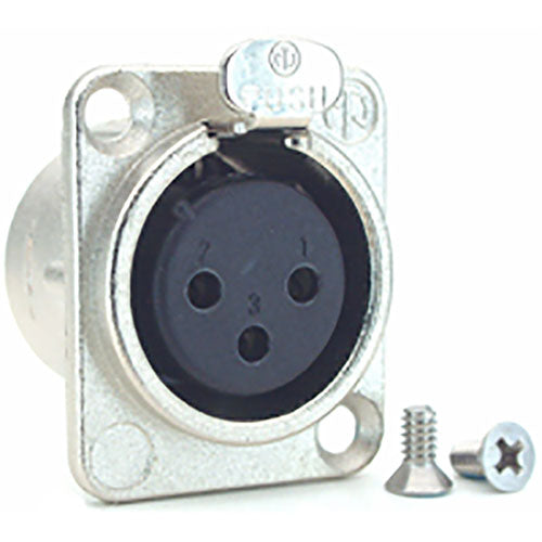 AVP XLR 3Pin Female Panel Mount Kit