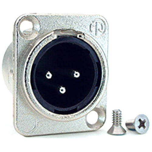 AVP XLR 3Pin Male Panel Mount Kit