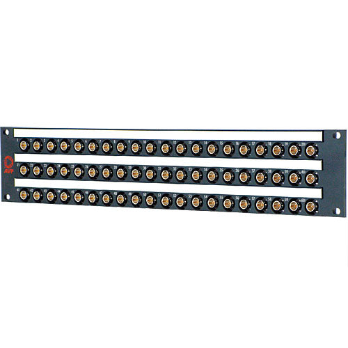 AVP BNC Feedthru Panel Semi Recessed 3x20 2RU 60 3GHz