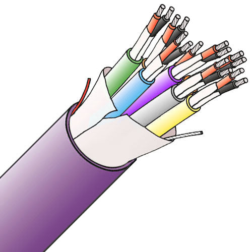 Belden 1805F 8-Pair AES/EBU Digital Audio Snake Cable 1000 FT