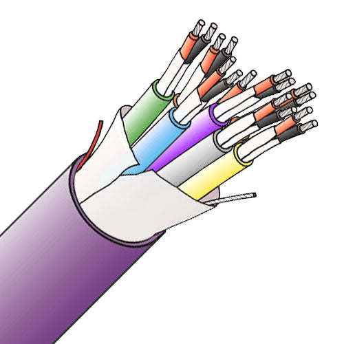 Belden 1805F 8-Pair AES/EBU Digital Audio Snake Cable 500 FT