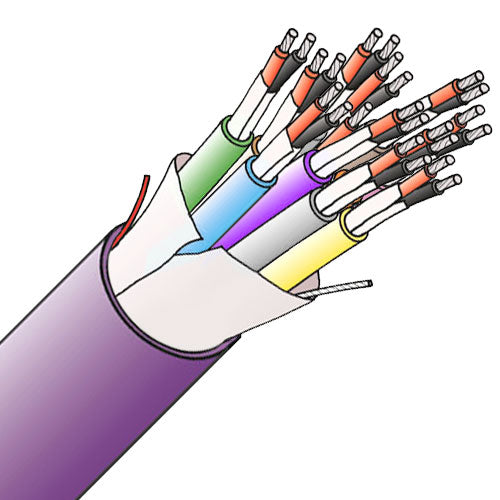 Belden 500 Aes/Ebu 12Pr 24G Foil Vio