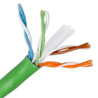 Belden 2412 DataTwist Enhanced Category 6 Nonbonded-Pair Cable 1000FT