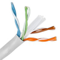 Belden 2412 DataTwist Enhanced Category 6 Nonbonded-Pair Cable 1000FT