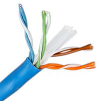 Belden 2412 DataTwist Enhanced Category 6 Nonbonded-Pair Cable 1000FT