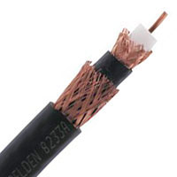Belden 8232 Triax Video Cable, RG-59/U, AWG 20, Solid, 1000 FT