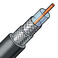 Belden 8281F Flexible RG59 Precision Video Coax - Gray - 1000 Ft