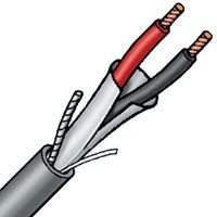 Belden 9451 2-Conductor Microphone Cable 1000 Ft. Red - Box