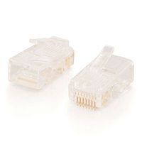 Cat5 8x8 Modular Plug for Solid Flat Cable