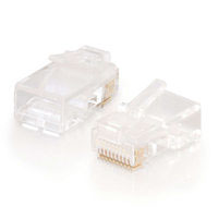 RJ45 10x10 Modular Plug for Round Stranded Cable