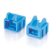 RJ45 Patch Cord Boot - Blue - 25pk