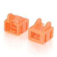 RJ45 Patch Cord Boot - Orange - 25pk