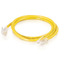 Cat5E 350 MHz Assembled Patch Cable Yellow 10 FT