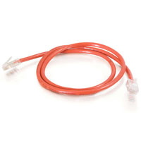 Cat5E 350 MHz Assembled Patch Cable Red 100 FT