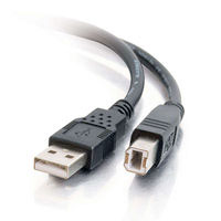 USB 2.0 A/B Cable Black 5 Meter