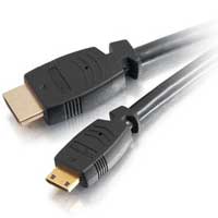 Velocity High Speed HDMI Mini to HDMI Cable 2M Length (6.56 FT)