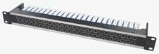 Canare 26DVS 1RU 3.0GHz Digital Video Patchbay DVJB-S Straight Through