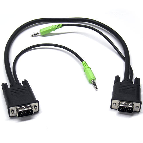 Canare A1VGA02 VESA VGA Cable with Audio - 2 Meters