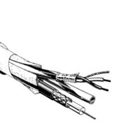 Canare A2V1 ENG/EFG 1 Coax/2 Audio 24G/25G - 200M (656 ft) Reel