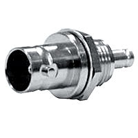 Canare BCJ-DCJ BNC Jack to 1.0/2.3 Mini DIN Jack Panel Mount Adapter