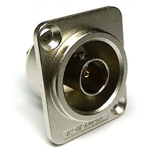 Canare BCJ-RUD BNC Female to Solder Cup, Flush Mount D, Nickel