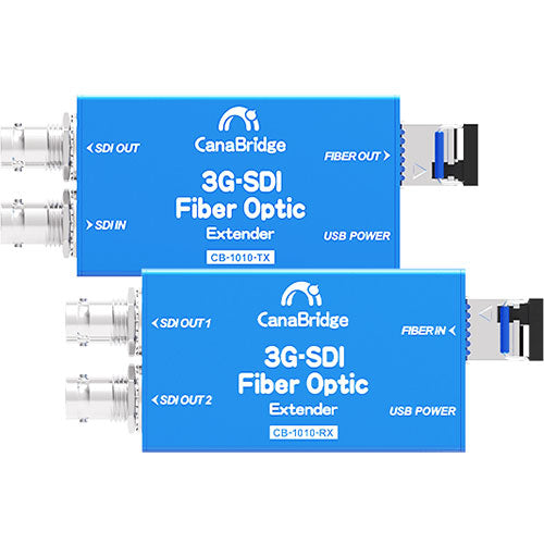 CanaBridge CB-1010 3G-SDI Fiber Optic Extender Kit