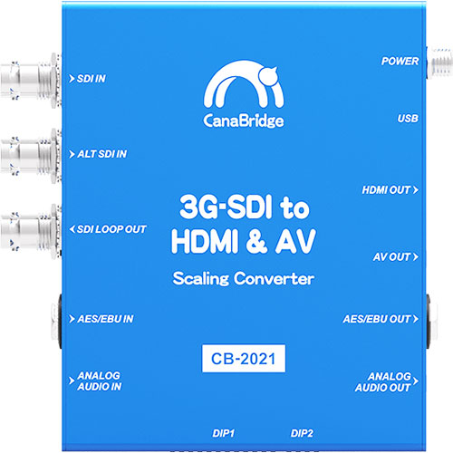 CanaBridge CB-2021 3G-SDI to HDMI & AV Scaling Converter